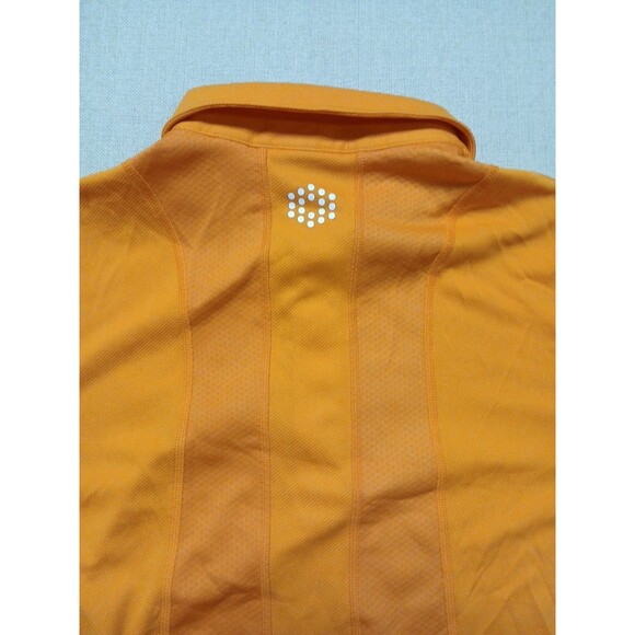 Puma Sport Lifestyle Men’s Orange Short Sleeve Golf Polo Shirt Size Large - Picture 9 of 13